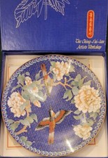 Zestaw 8 chińskich talerzy dekoracyjnych Ching-Tai-Lan