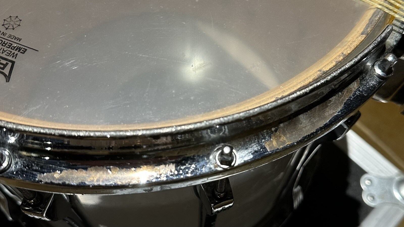 Vintage 1979 Ludwig Classic 14X12" Marching Snare Drum Heavy DieCast