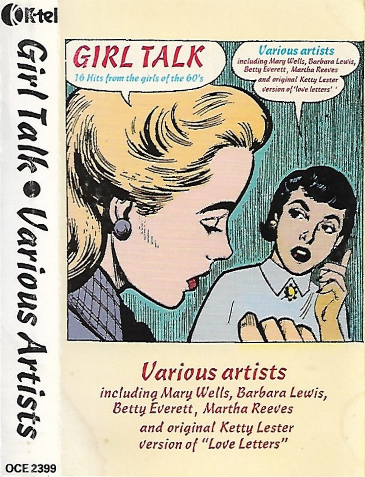 Various Girl Talk CASSETTE ALBUM Funk / Soul, Pop Vocal