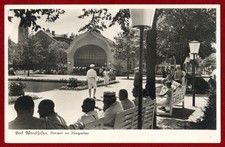 Allgäu and Swabia Bad Wörishofen concert in the spa garden Metz Tübingen postcard