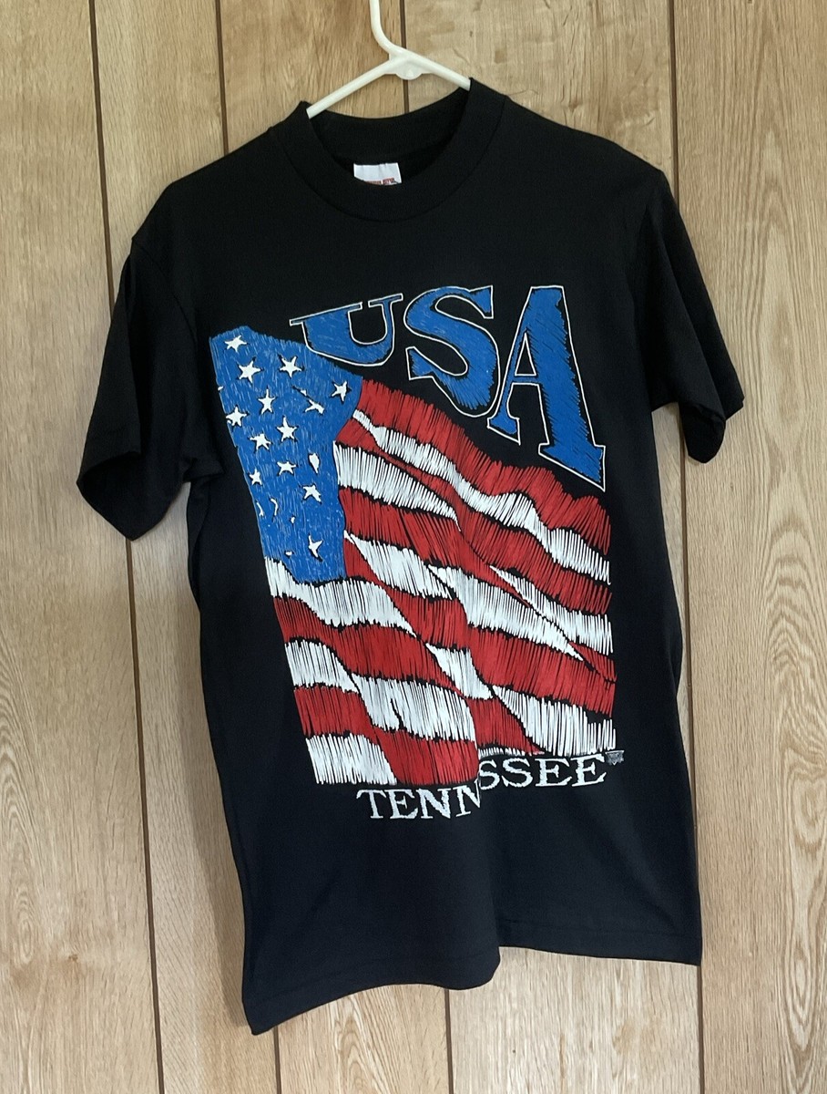 70s ヴィンテージ USA Tennessee Tシャツ シングルステッチ S TULTEX】S/S Tee L 90s vintage Souvenir Tee “West of Santa Fe