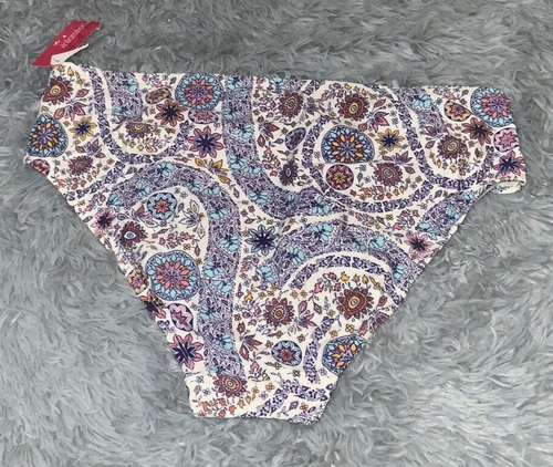 Xhilaration Womens Paisley High Waist Swim Bottoms Size 14W - Bild 2 von 2