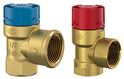 Flamco Sicherheitsventil 1/2'' DN15 3 6 8 10 bar Überdruckventil Boiler Wasser