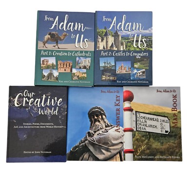 From Adam To Us Notgrass Set Textbooks 1 2 Map Book Answer Key Creative World