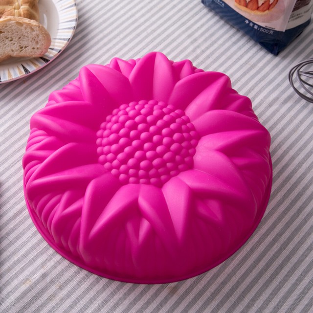 Silicone Cake Pan Pie Flan Tart Mold Nonstick Bakeware