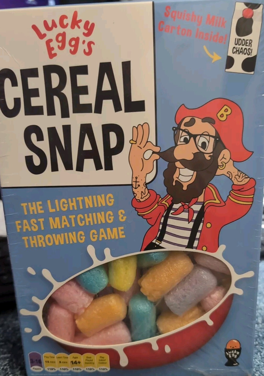 Lucky Egg's Cereal Snap Family Game