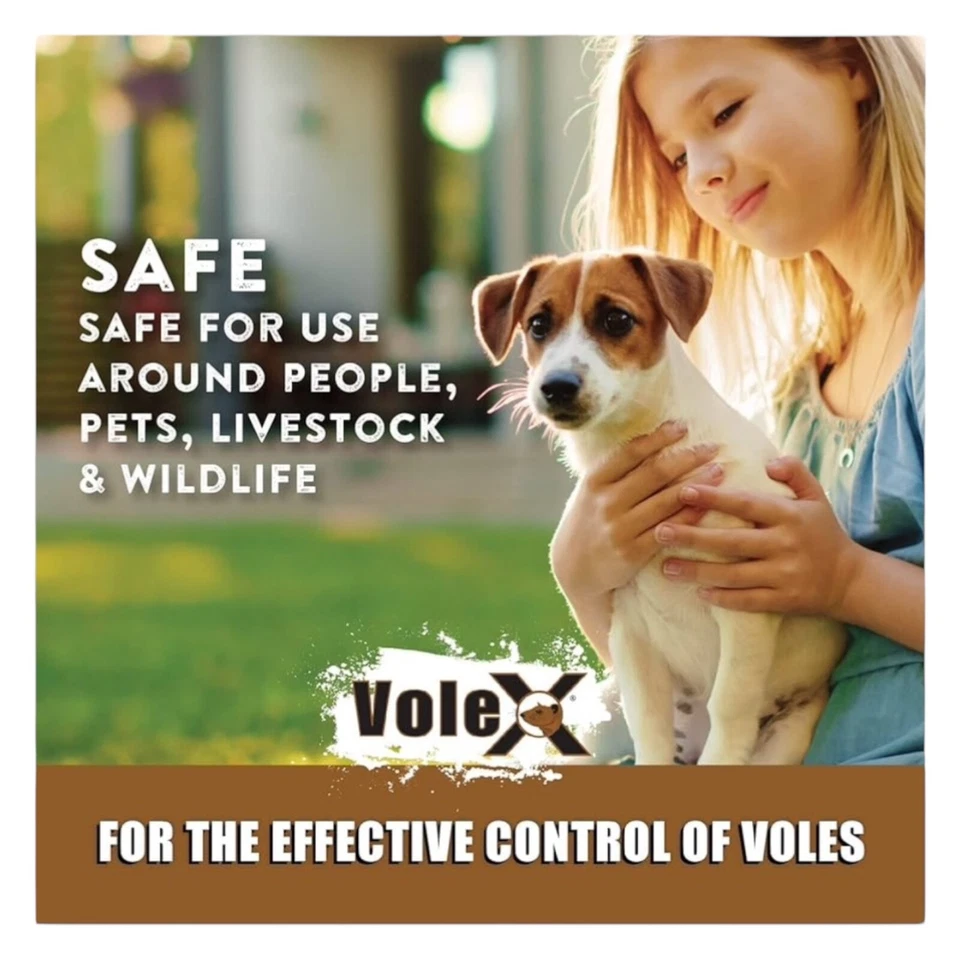 VoleX Eco-Friendly Solution Effective Against All Species of Voles Lot of 2 - Image 4 of 4