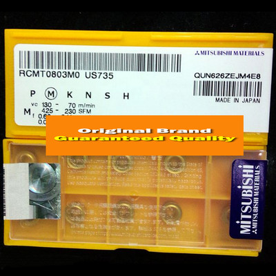 10PCS in BOX Original MITSUBISHI RCMT0803MO US735 Carbide Insert New