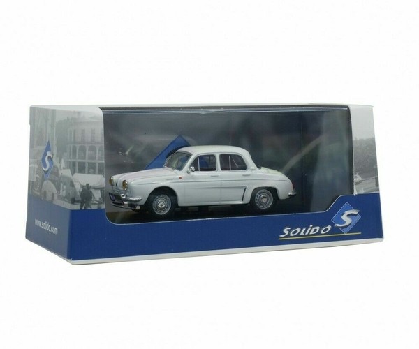 Renault Dauphine 1961 Weiß Solido S4304300 1/43 Metall Weiß Weiß Bianca-image