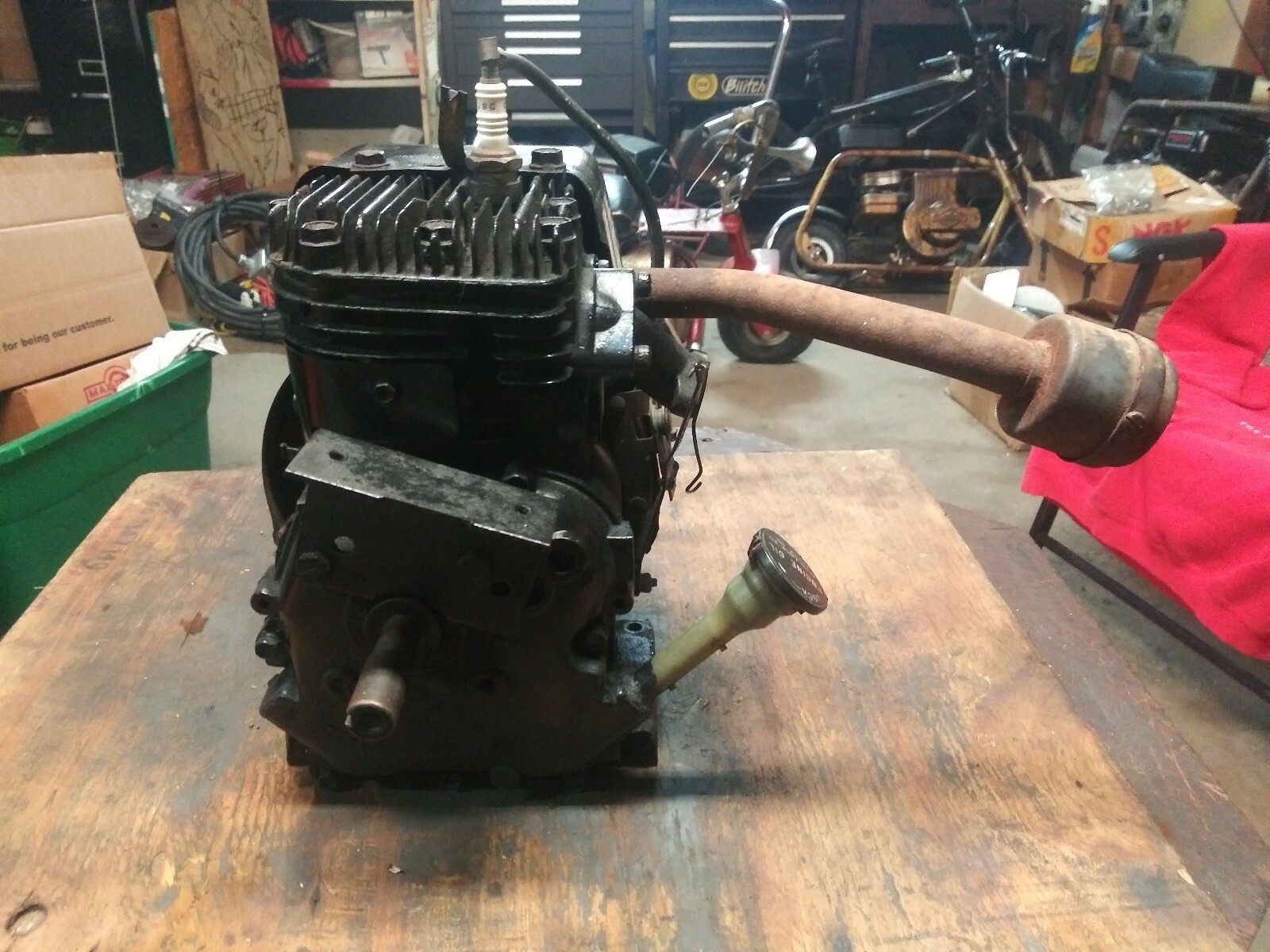 coleman mini bike motor