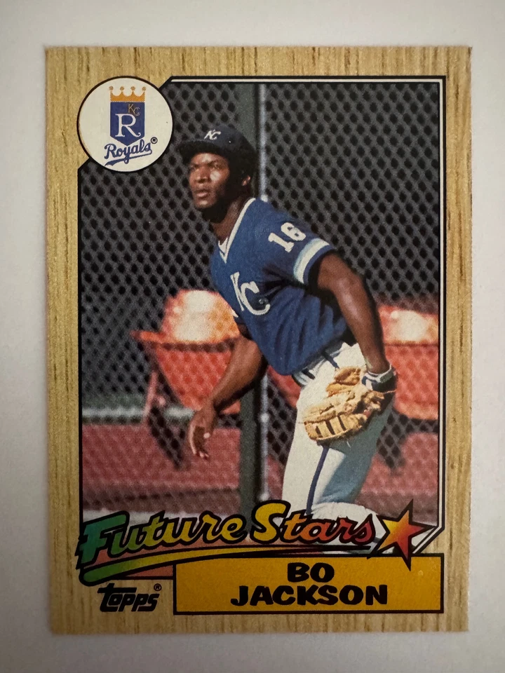 Kansas City Royals 1985-89 Topps conjuntos de equipo base (lote de 5 juegos con Bo, Saberhagen RCs) Foto 4 de 4
