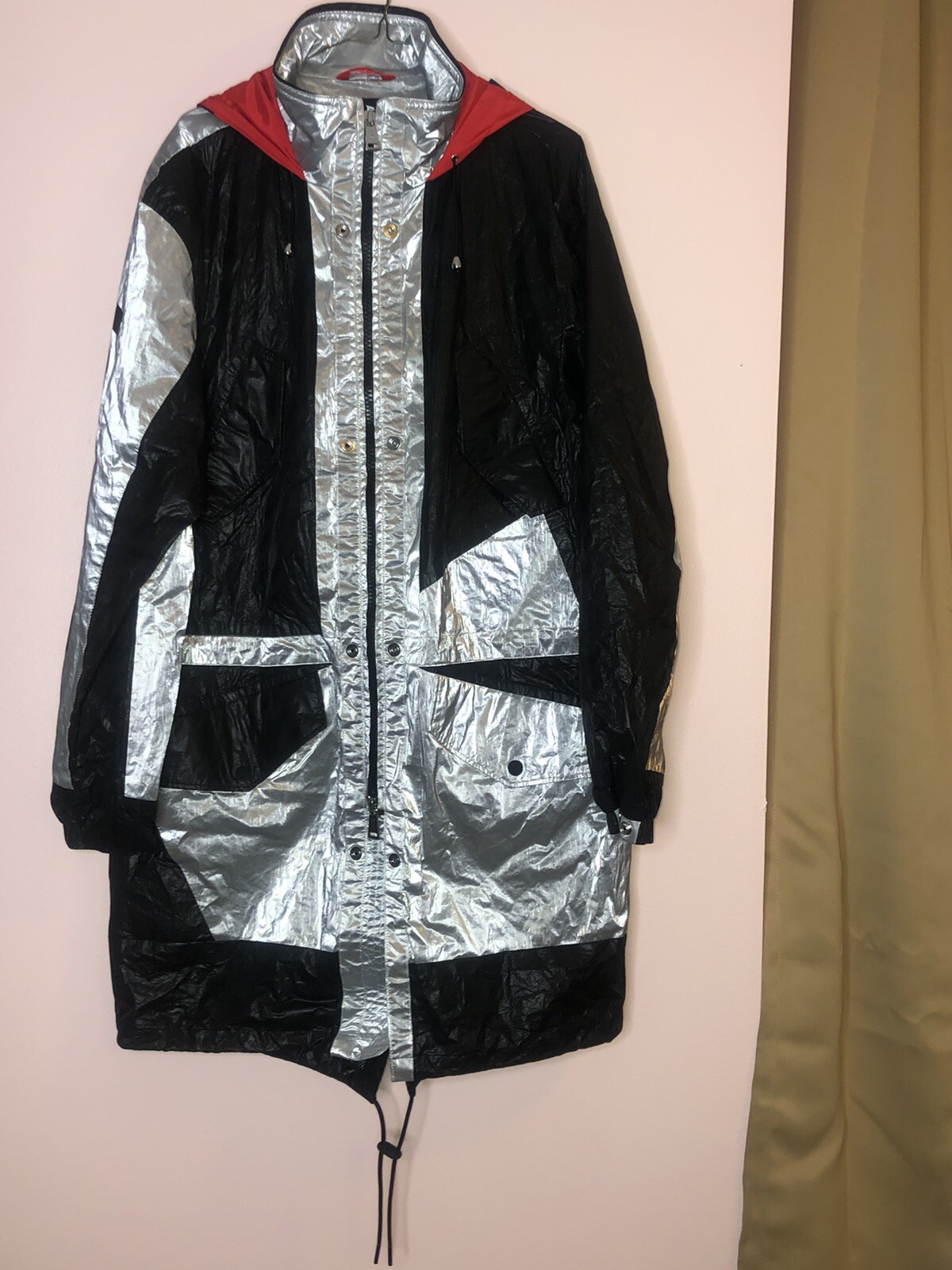 Polo 67 Ralph Lauren Performance Mens Jacket PWing 5 Silver *VERY RARE Sz M image 7