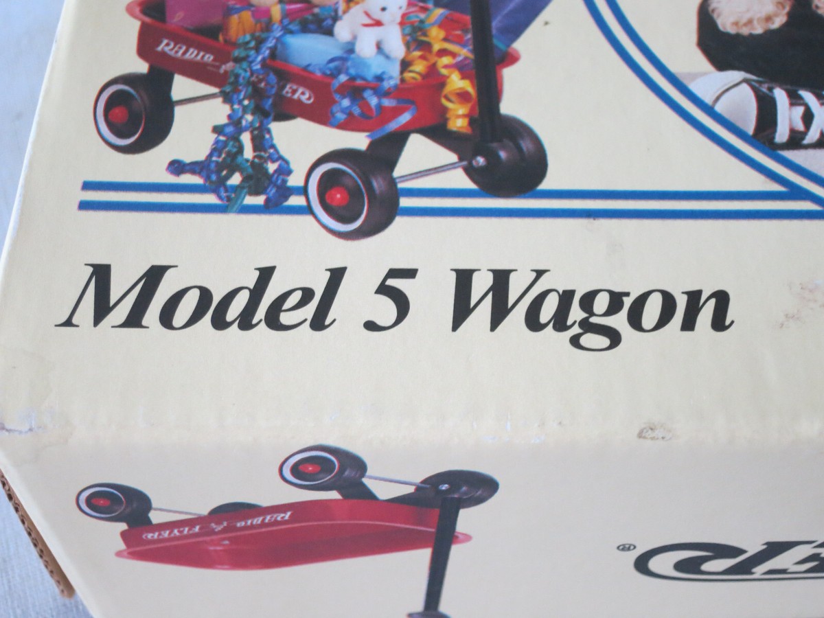 Vintage Radio Flyer Model 5 Wagon, New In Original Box | eBay