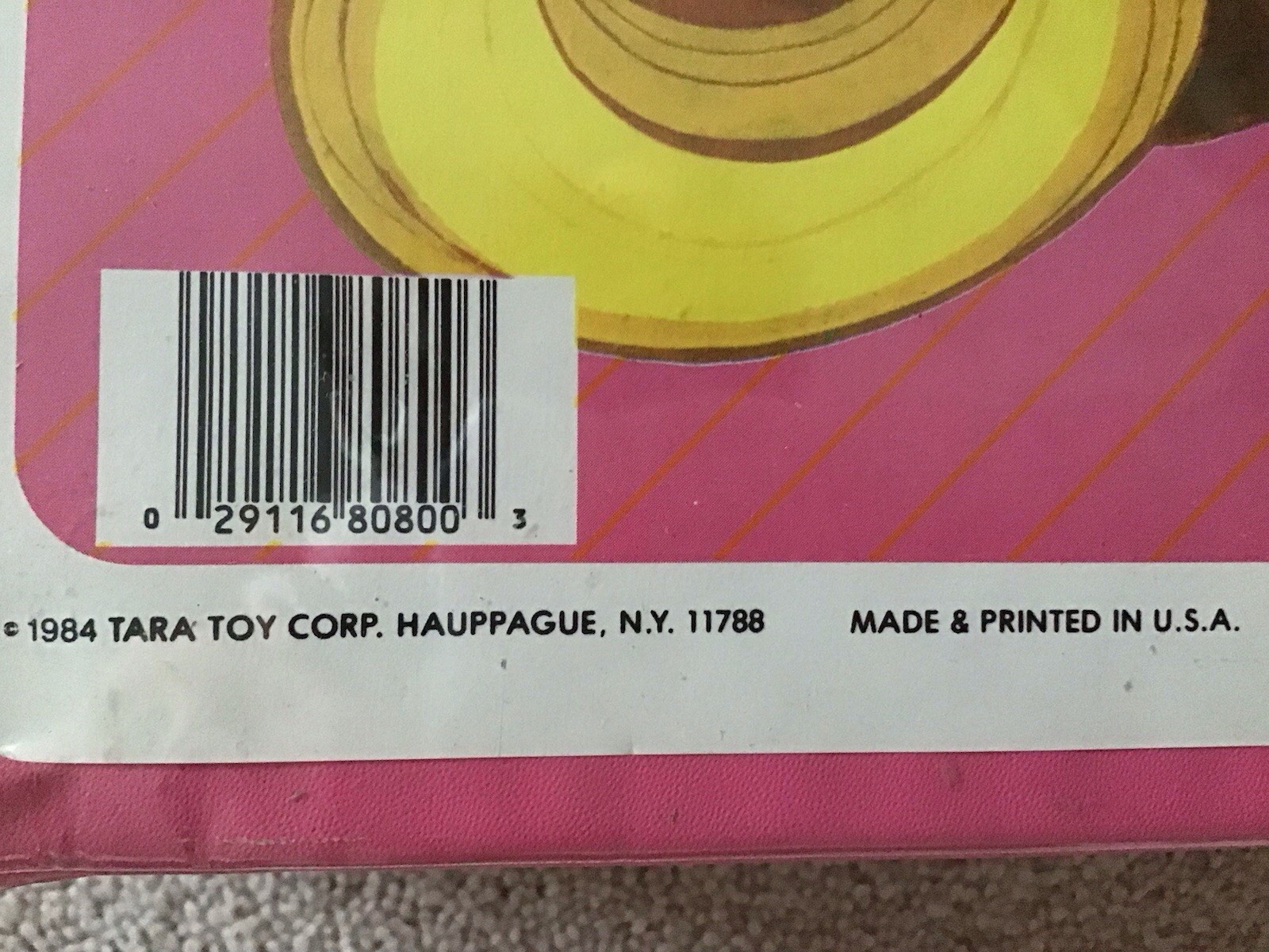 Vintage 1984 Tara Toy Corp. American Beauty Doll Accessories Pink Storage Case