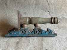 Vecchio Vintage Solido Legno da Parete Specchio/ Immagine/ Vaso / Mensola