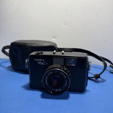 Yashica ME 1 35mm Film Camera w/ Yashica Case Strap Tested Working