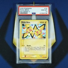 Pichu Bros. Pop Series 3 16/17 [PSA 10] on eBay