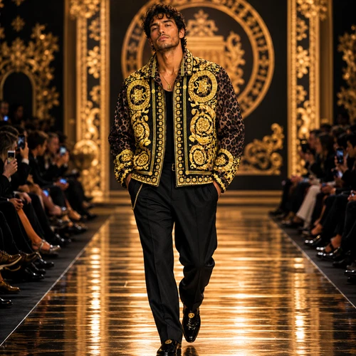 Versace Wild Baroc Print Blouson Jacket — Men's IT 48 (US 38) | New With Tags image 6