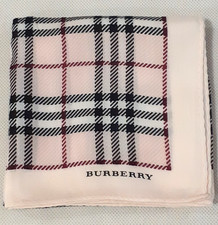 BURBERRY Cotton Handkerchief Nova Check Plaid 56x56cm Made in Japan
