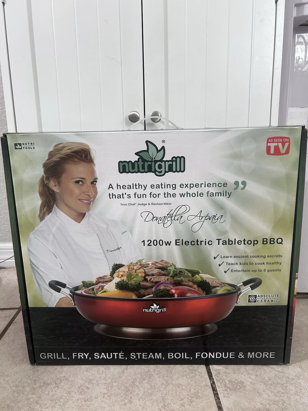 NutriGrill Electric Tabletop BBQ NEW