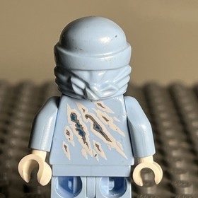 LEGO&reg; Ninjago NRG Zane Minifigure 9590 Njo0069 Genuine Authentic - 3F
