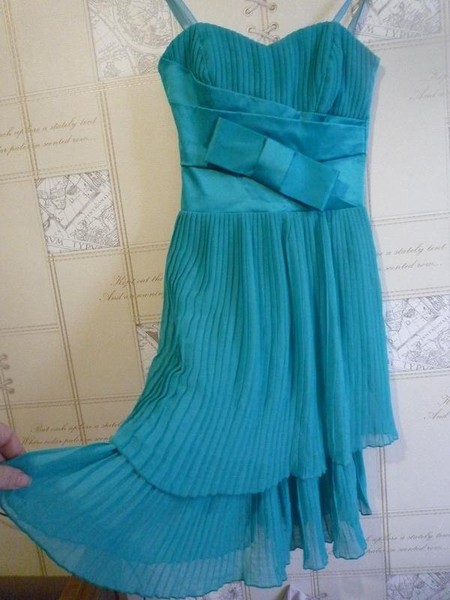 Women Rinascimento Dress Turquoise Elastane 34
