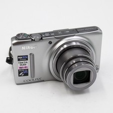 Nikon Coolpix S9500 argento -usato-