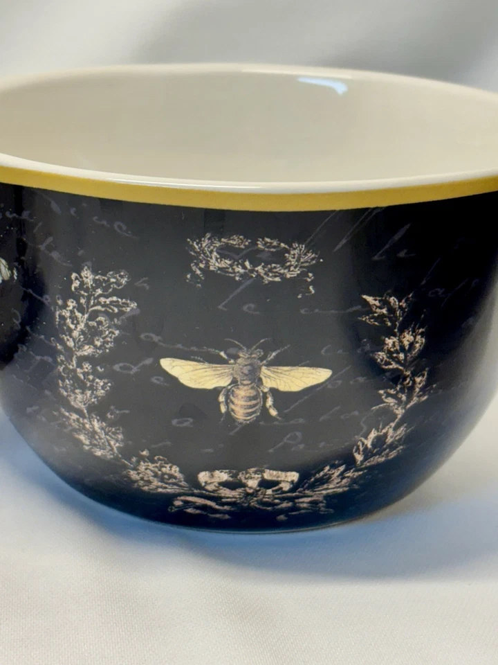 Juego de Cuencos de Postre Girasol Francés/4 Mariposas, Certificado Abeja Internacional Foto 4 de 4