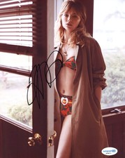 Haley Bennett Sexy Autographed Signed 8x10 Photo ACOA