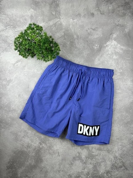 Men DKNY Shorts Purple Nylon 30 / S / 44