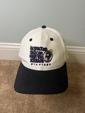 VTG 90s Looney Tunes Snapback Hat Marvin Martian Six Flags 1996