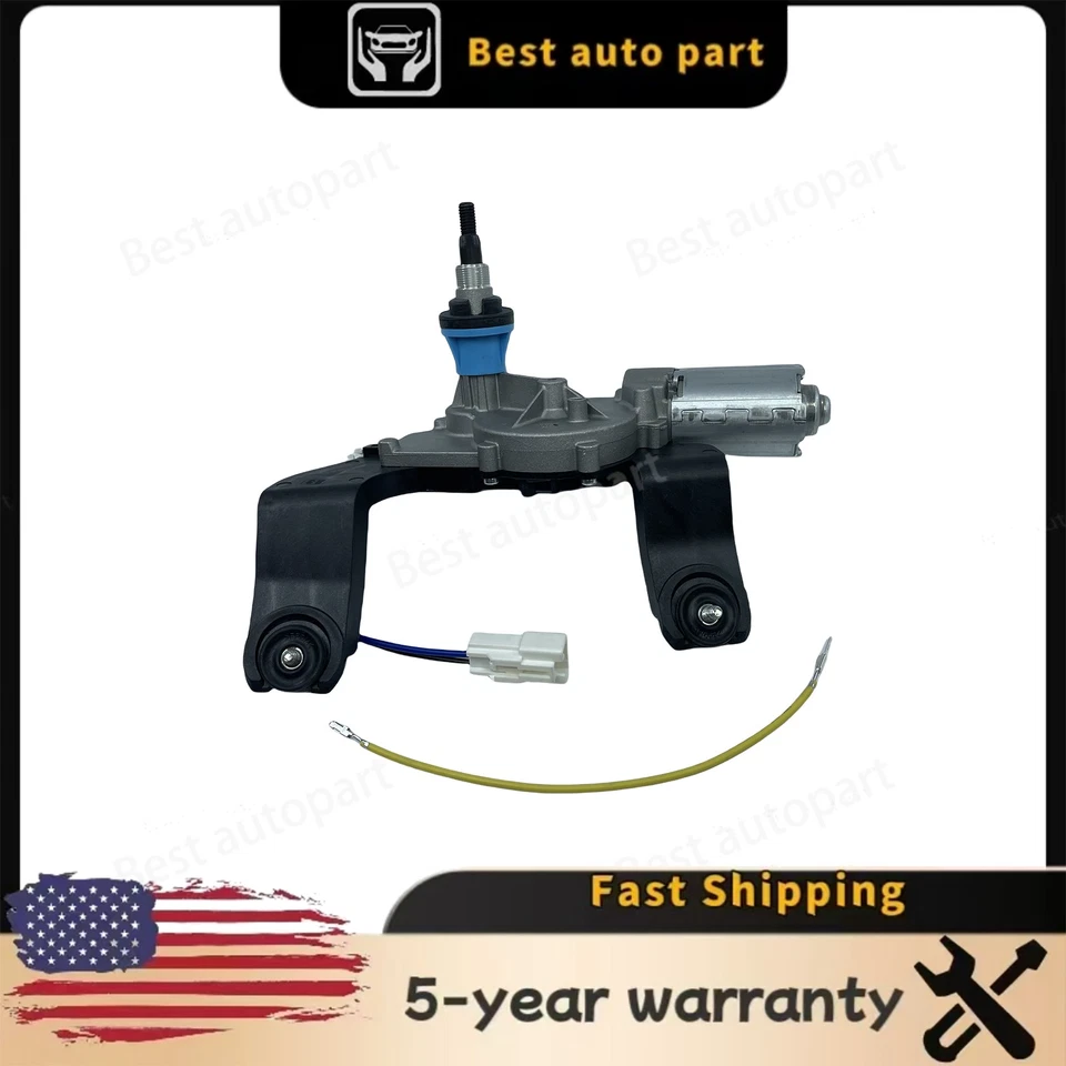 NEW 2013-2018 Rear Wiper Motor & Linkage Assy For 98700B800 Hyundai Santa Fe XL - Image 3 of 4