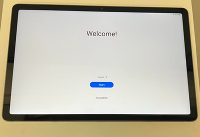 Samsung Galaxy Tab S9 FE SM-X518U 128 GB, Wi-Fi + 5G, AT&T 10.9 in - Gray ~m2635