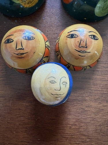 Round Wooden Solar System Nesting Balls B1 - Picture 6 of 6