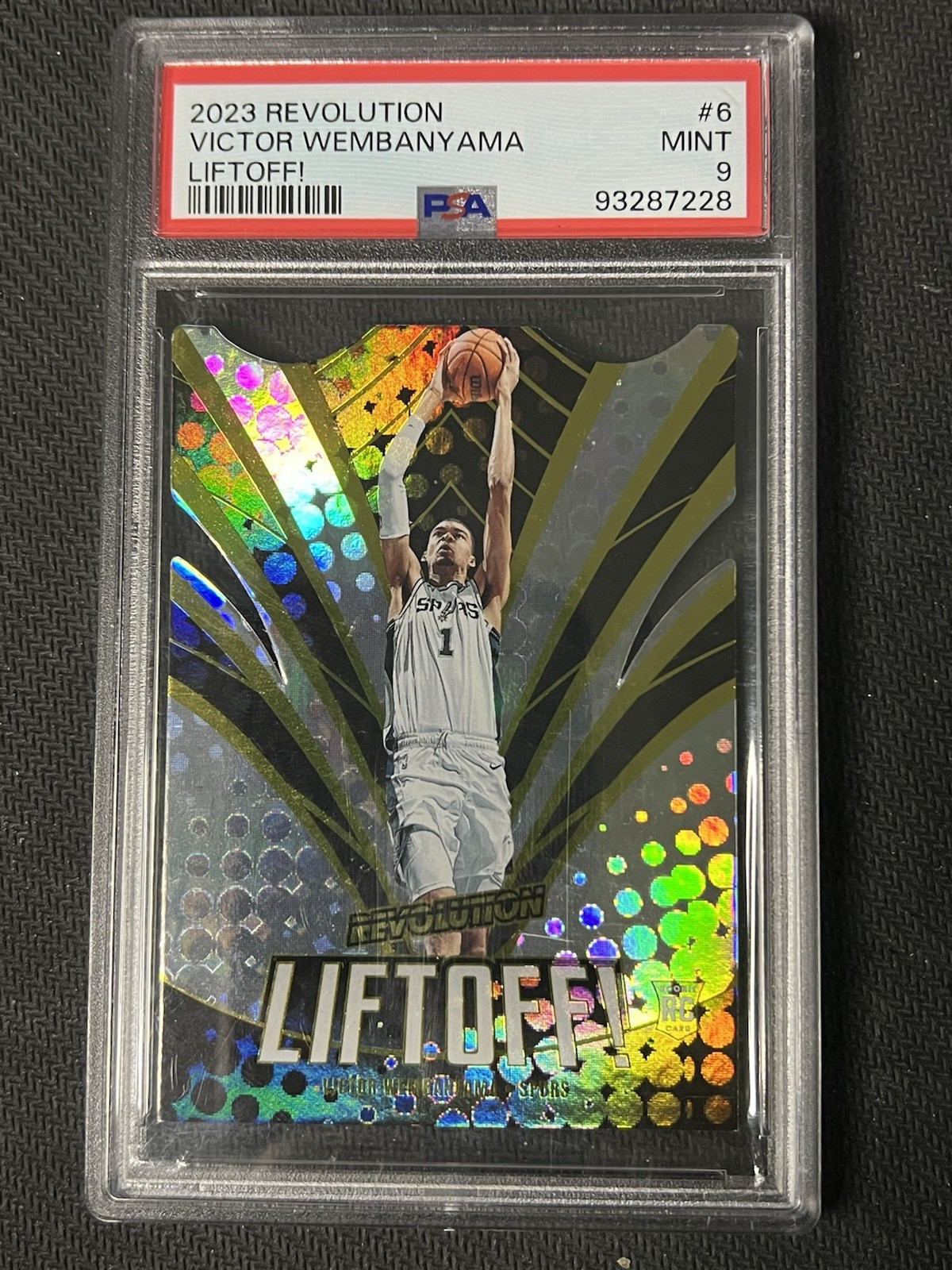 2023 Revolution Victor Wembanyama Liftoff! 🔥Die-cut PSA 9🔥