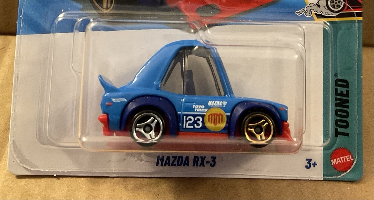 Hot Wheels TOONED MAZDA RX-3 ( Blue ) | eBay