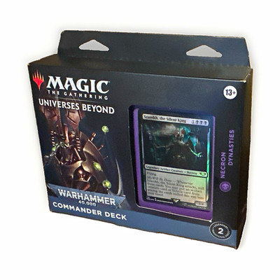 Wizards Magic: The Gathering Warhammer 40000 Commander Deck Necron Dynasties