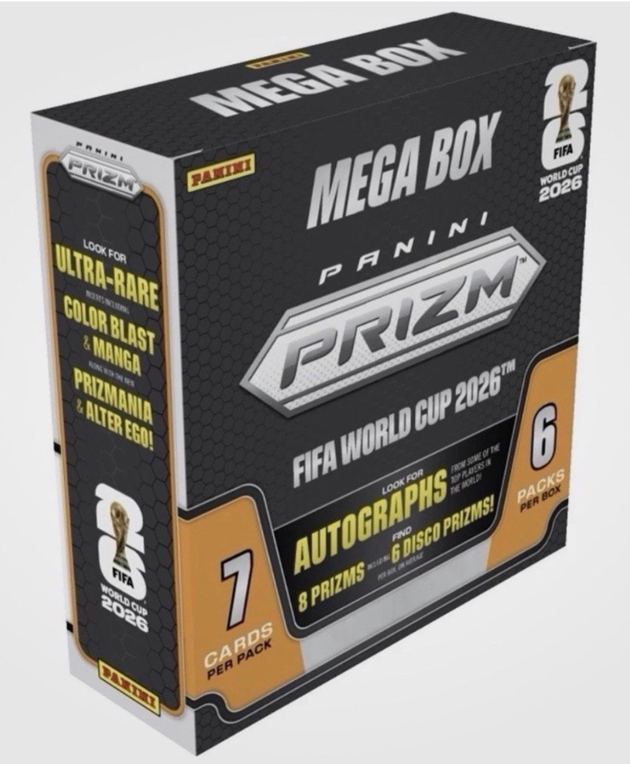 2026 Panini Prizm World Cup Soccer Mega Box Case Factory Sealed New (20 Boxes)