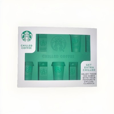 Original Starbucks Silikon Eiswürfelform | Chilled Coffee Design | NEU & OVP