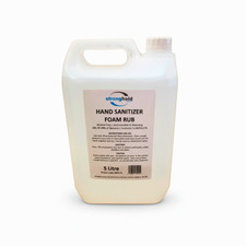 4 X 5L Hand Sanitiser Foam Rub – Industrial Strength, Fast Drying Alcohol Free