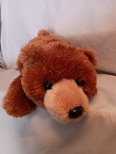 Aurora Plush Dark Brown Teddy Bear 12"