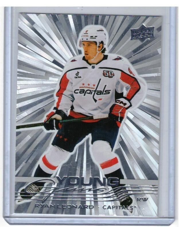 2025-26 Upper Deck Young guns Outburst # 238 Ryan Leonard RC