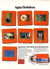 3w24036/ dekorative Reklame aus 1978 &ndash; Agfachrome CT18 - Dia-Film - AGFA