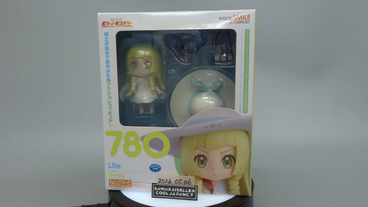 Nendoroid 780 Pocket Monster Lillie Action Figure Pokemon Good