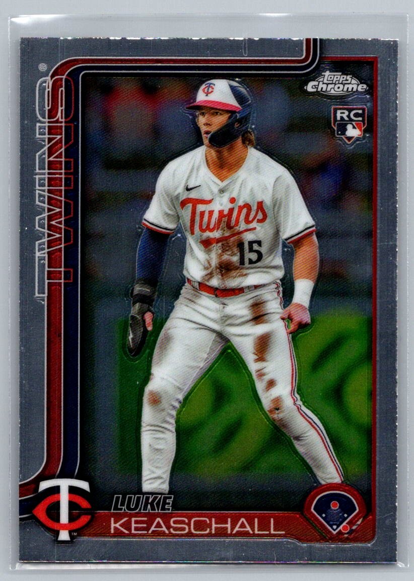 2025 Topps Chrome Update Luke Keaschall #USC106 Minnesota Twins
