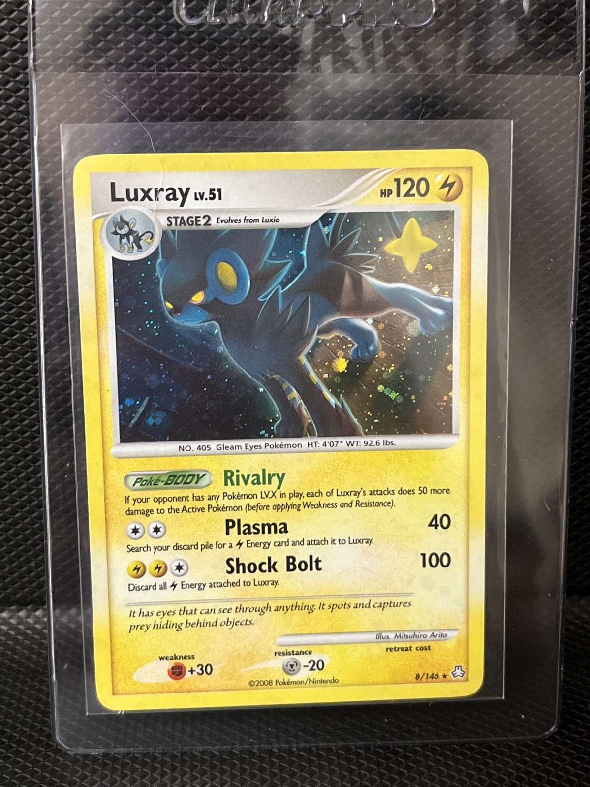 Pokemon Luxray Legends Awakened Holo 8/146 NM