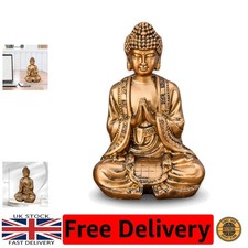 Gold Gold-Plated Buddha Statue – Small Decor Piece for Relaxation and Luck