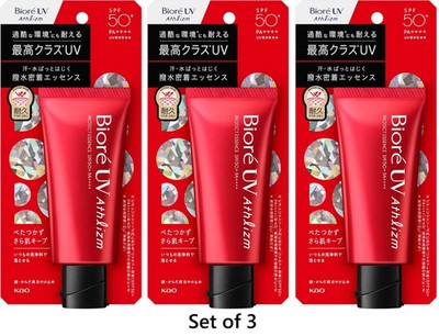 Biore UV Athlizm Protect Essence SPF50+ PA++++ 70g x3 Sunscreen Japan