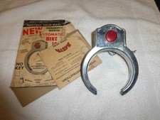 Vintage Basta Bicycle Lock W/Box