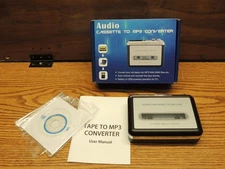 ESTATE Cassette Tape to MP3 CD Converter- Powered by Battery or USB
